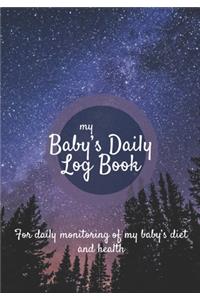 Baby Daily Log Book
