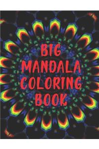 Big Mandala Coloring Book