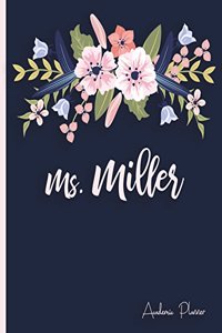 MS Miller, Academic Planner