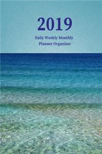2019 Daily Weekly Monthly Planner Organizer