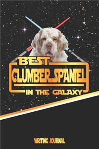 Best Clumber Spaniel in the Galaxy Writing Journal