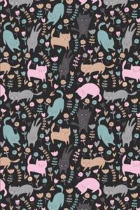 Cat Pattern - Cats and Flowers