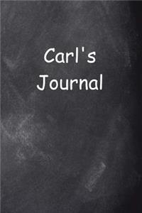 Carl Personalized Name Journal Custom Name Gift Idea Carl