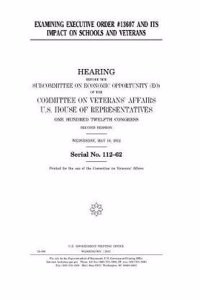 Examining Executive Order #13607 and Its Impact on Schools and Veterans
