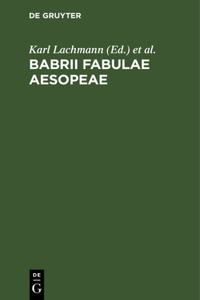 Babrii Fabulae Aesopeae