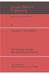 Complex Variable Boundary Element Method