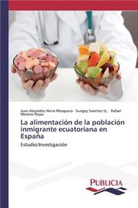 alimentación de la población inmigrante ecuatoriana en España