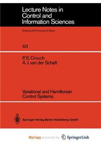 Variational and Hamiltonian Control Systems