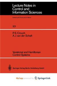 Variational and Hamiltonian Control Systems