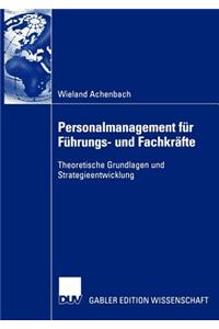 Personalmanagement Für Führungs- Und Fachkräfte