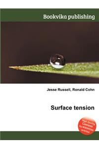 Surface Tension