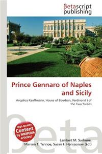 Prince Gennaro of Naples and Sicily