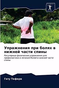 Упражнения при болях в нижней части спин
