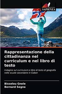 Rappresentazione della cittadinanza nel curriculum e nel libro di testo