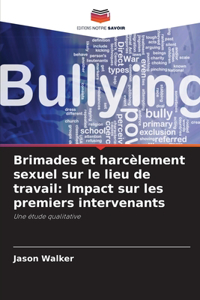 Brimades et harcèlement sexuel sur le lieu de travail