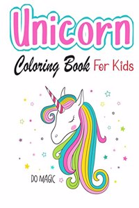 Unicorn Coloring Book for Kids Ages 4-8
