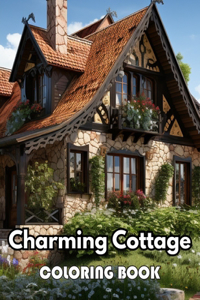 Charming Cottage Coloring Book