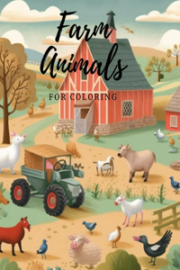 Farm Animals for Coloring