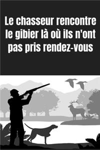 Le chasseur rencontre le gibier là où ils n'ont pas pris rendez-vous