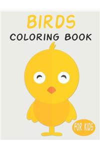 Birds Coloring Book For Kids