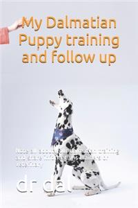 My Dalmatian Puppy training and follow up