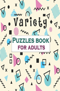 Variety Puzzles book for adults