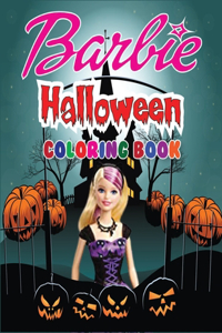 Barbie Halloween Coloring Book