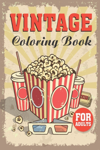 Vintage Coloring Book For Adults
