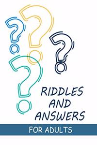 Riddles and Answers for Adults Book