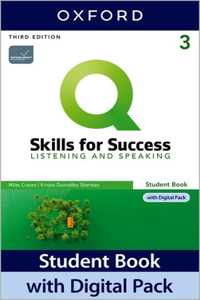 Q3e 3 Listening and Speaking Students Book with Digital Pack