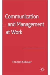 Communication and Management at Work