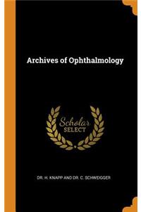 Archives of Ophthalmology