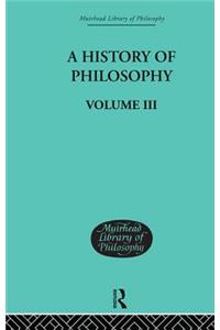 History of Philosophy