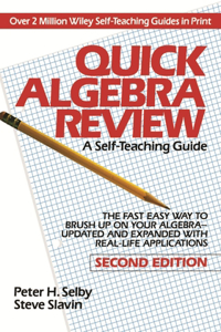 Quick Algebra Review