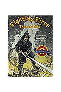 Houghton Mifflin Leveled Readers: On-Level 6pk Level L Fighting Fires Then and Now