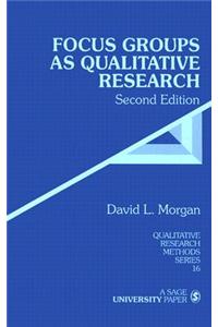 Focus Groups as Qualitative Research