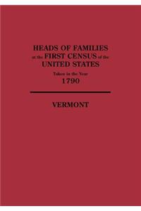 Heads of Families at the First Census of the United States Taken in the Year 1790