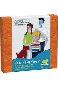 Moma Modern Play Family: Create One-Of-A-Kind Characters with Over 150 Clothing, Hairstyle, and Accessory Options!