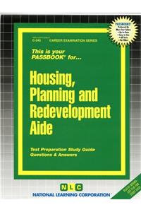 Housing, Planning & Redevelopment Aide