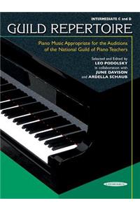 Guild Repertoire -- Piano Music Appropriate for the Auditions of the National Guild of Piano Teachers