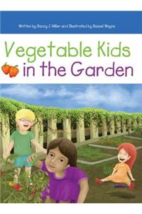 Vegetable Kids in the Garden