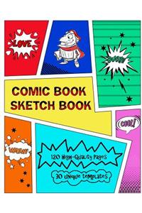 Comic Book Sketch Book