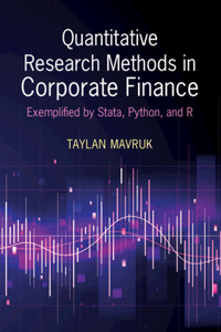 Quantitative Research Methods in Corporate Finance