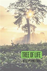 Tree of Life Weekly Planner Book