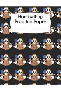Handwriting Practice Paper