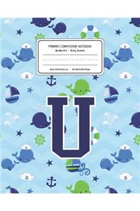 Primary Composition Notebook Grades K-2 Story Journal U