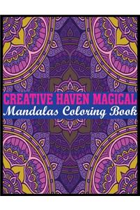 Creative Haven Magical Mandalas Coloring Book