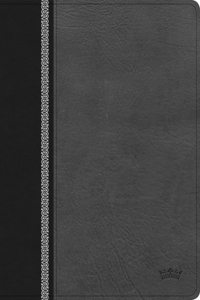 CSB Tony Evans Study Bible, Charcoal Leathertouch