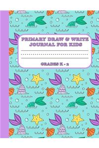 Primary Draw & Write Journal for Kids Grades K-2
