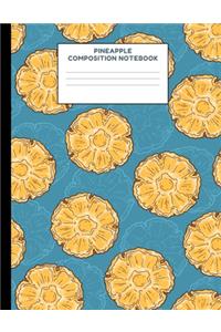 Pineapple Composition Notebook